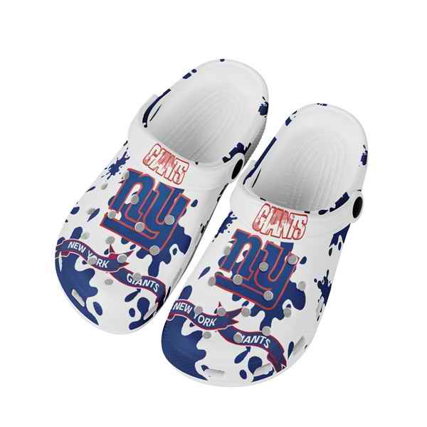 Men's New York Giants Bayaband Clog Shoes 003